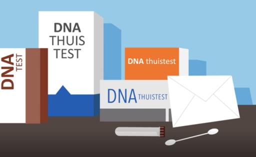 Plaatje met DNA-thuistesten