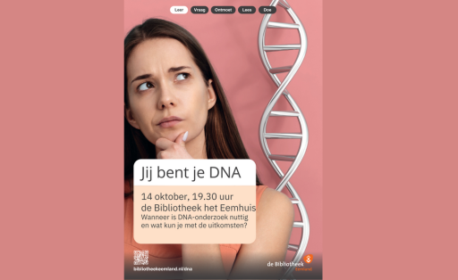 Afbeelding gespreksavond Jij bent je DNA